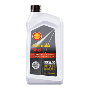 Formula Shell Full Synthetic Formula 5W-20 Motor Oil