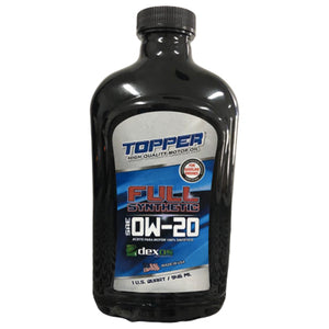 Topper Full Synthetic 0w-20 Oil